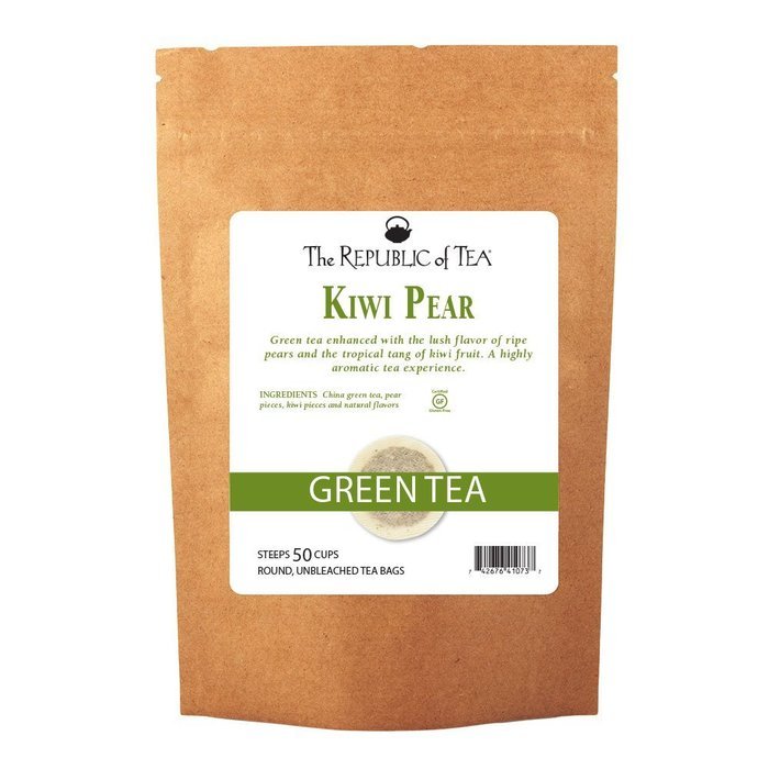 The Republic of Tea, Ginger Peach Green Tea, 50-Count N9