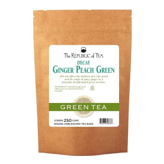 The Republic of Tea, Ginger Peach Green Tea, 50-Count N18
