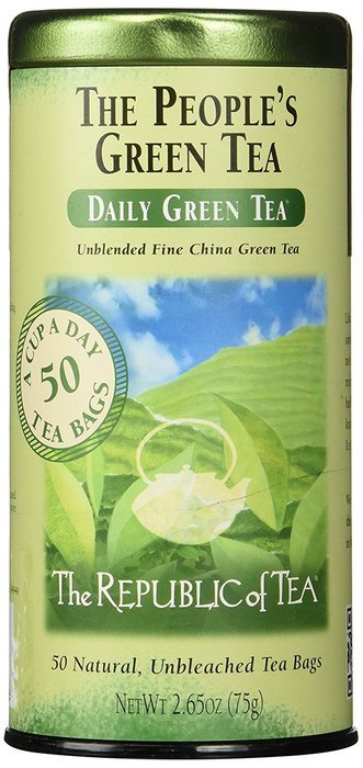 The Republic of Tea, Ginger Peach Green Tea, 50-Count N24