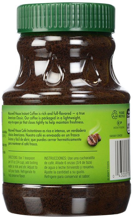 Maxwell House Instant Decaf - 8 Ounces N3