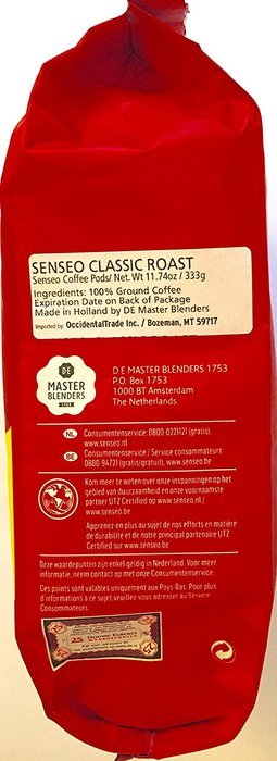 Senseo Dark Roast/Strong Roast Coffee 48 Pads - Imported From Netherlands N4