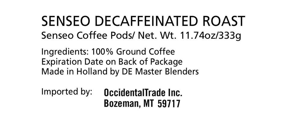 Senseo Dark Roast/Strong Roast Coffee 48 Pads - Imported From Netherlands N12