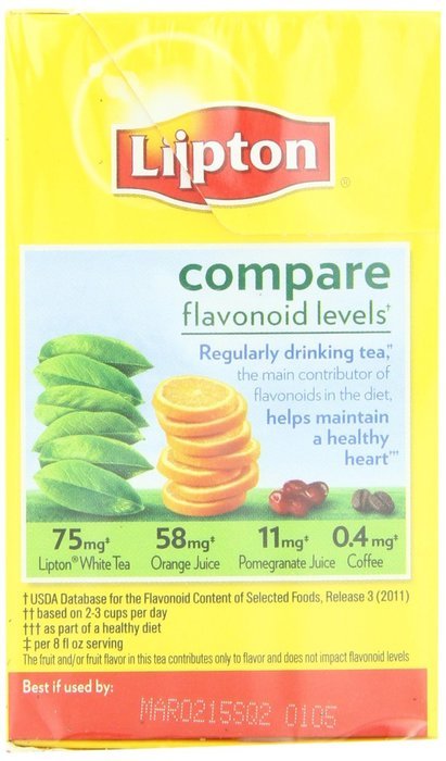Lipton Black Tea Pyramids, Bavarian Wild Berry 20 ct N11