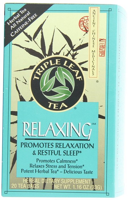 Triple Leaf Tea, Relaxing, 20 Tea Bags (Pack of 6) N3