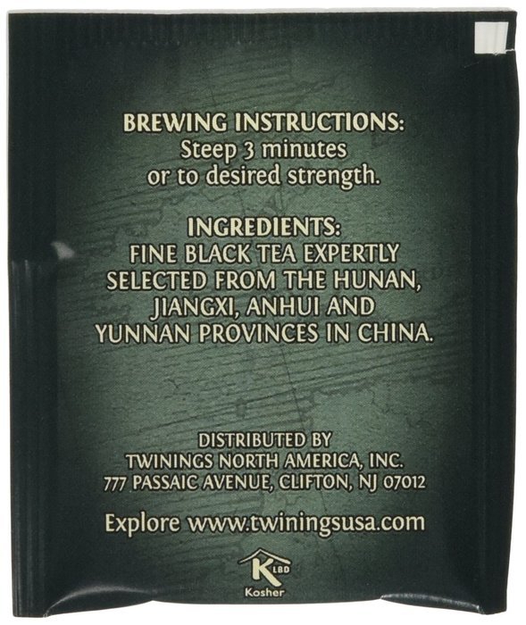 Twinings Prince of Wales Tea- 20 Tea Bags N2