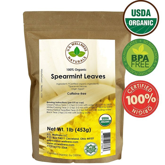 Chamomile Tea 100% CERTIFIED Organic (USDA seal) Chamomile Flowers Herbal Tea (Matricaria chamomilla) in 1 lb... N11