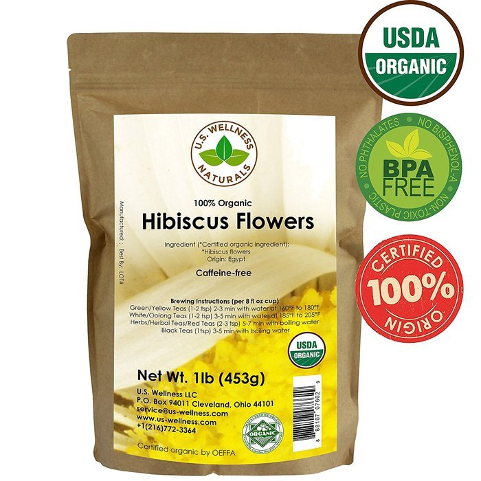 Chamomile Tea 100% CERTIFIED Organic (USDA seal) Chamomile Flowers Herbal Tea (Matricaria chamomilla) in 1 lb... N16