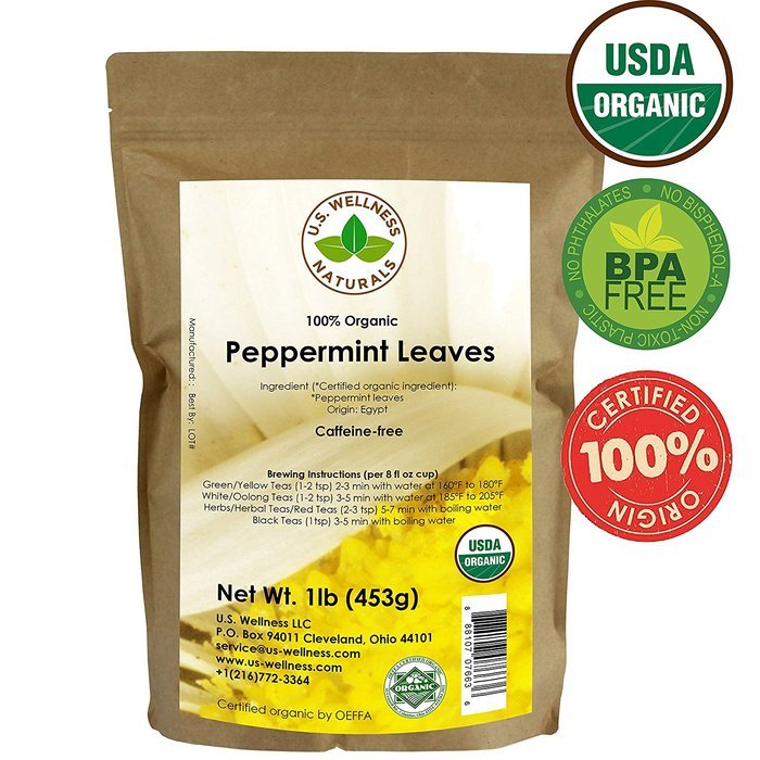 Chamomile Tea 100% CERTIFIED Organic (USDA seal) Chamomile Flowers Herbal Tea (Matricaria chamomilla) in 1 lb... N26