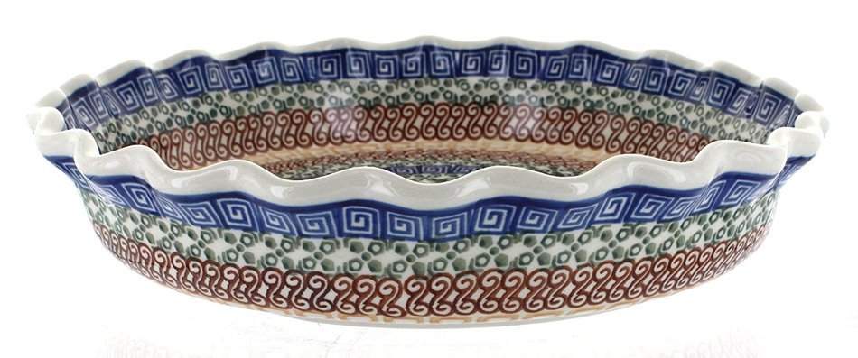 Polish Pottery Athena Pie Plate