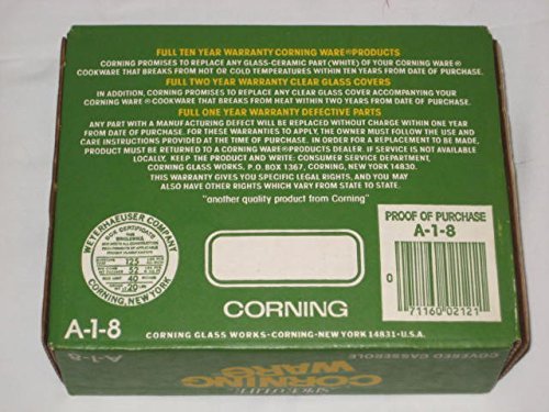 Vintage Corning Spice O' Life 1 Qt Casserole Baking Dish N2