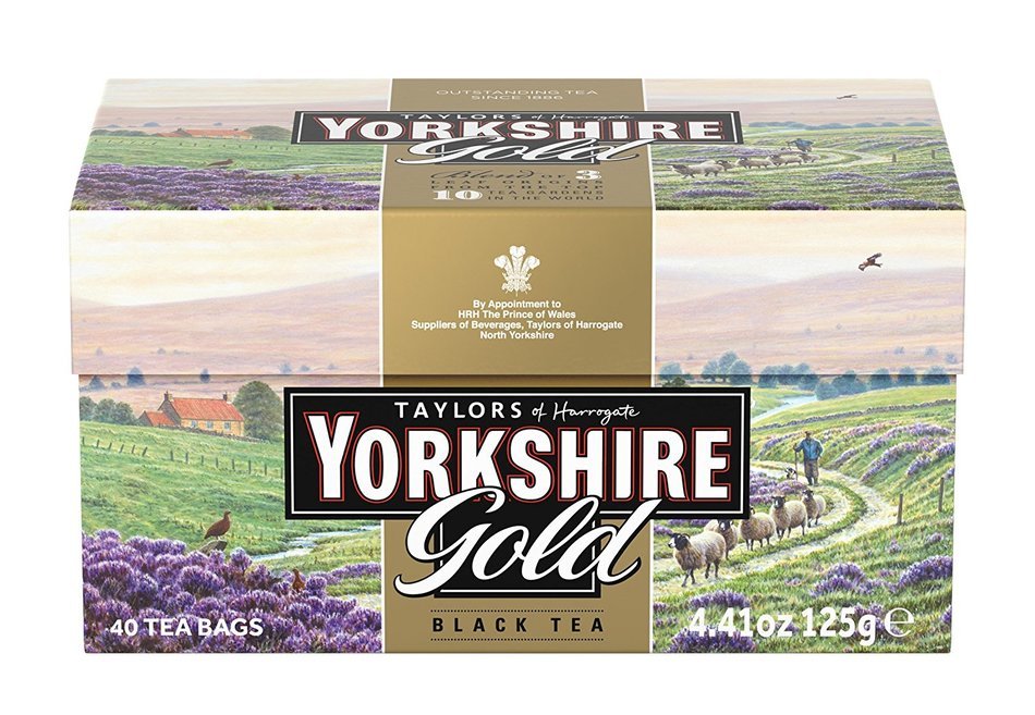 Taylors of Harrogate, Yorkshire Gold Tea, 40 Count Tea Bags