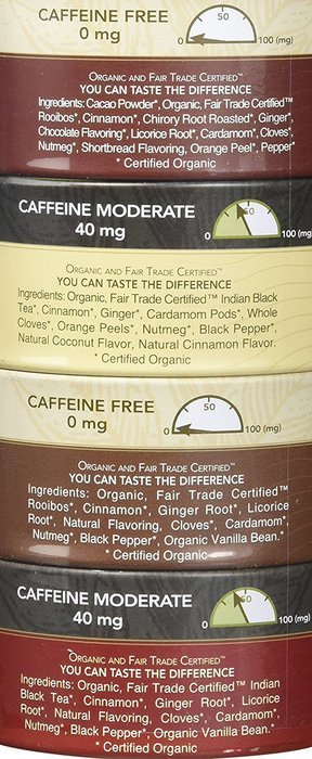Zhena's Gypsy Chai Tea Sampler 16 Bags N2