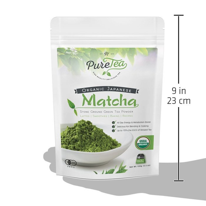 Matcha Green Tea Powder [USDA Organic] Ceremonial Grade Premium Japanese Tea - Powerful Antioxidant Perfect for... N16