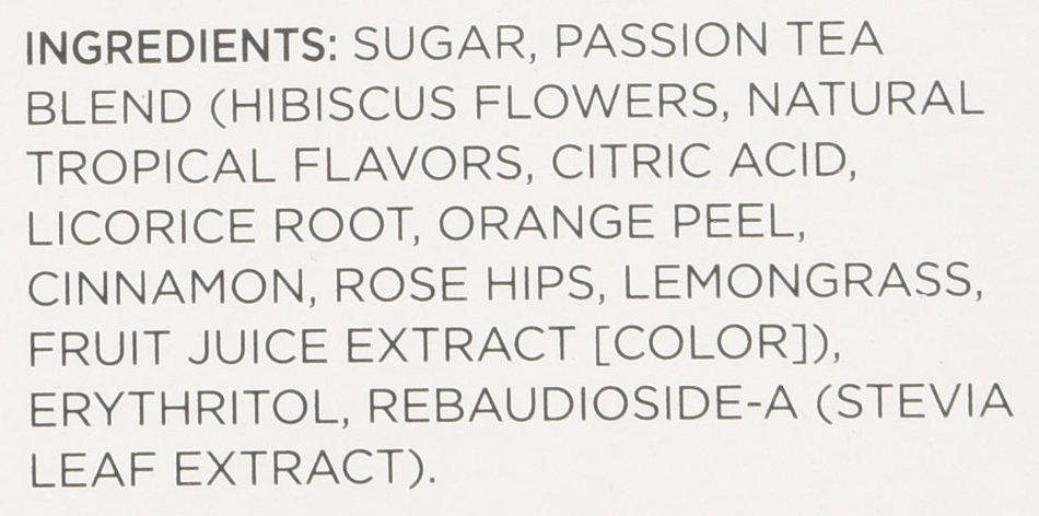Tazo Sweetened Passion Iced Tea, K-Cup for Keurig Brewers, 60 Count N9