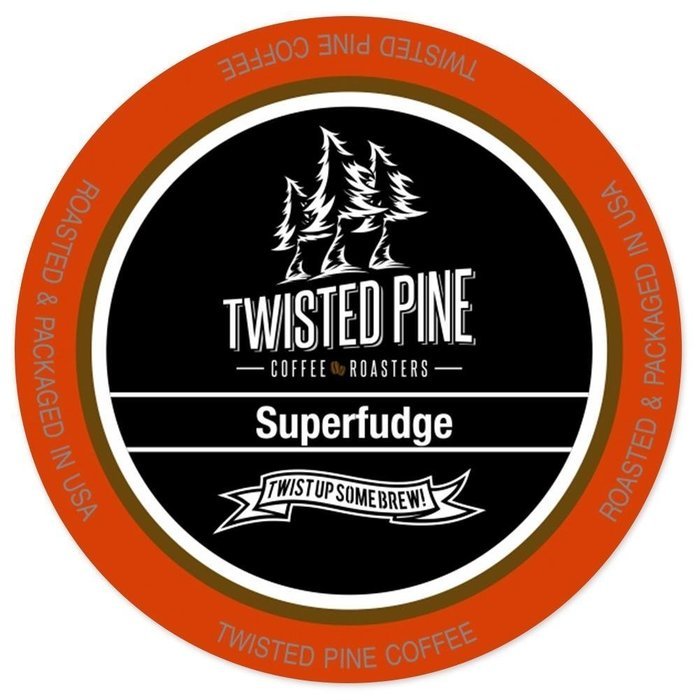 Twisted Pine Carameled Sea Salt Flavored Coffee, Single-Serve Cups for Keurig K-Cup Brewers, 24 Count N4