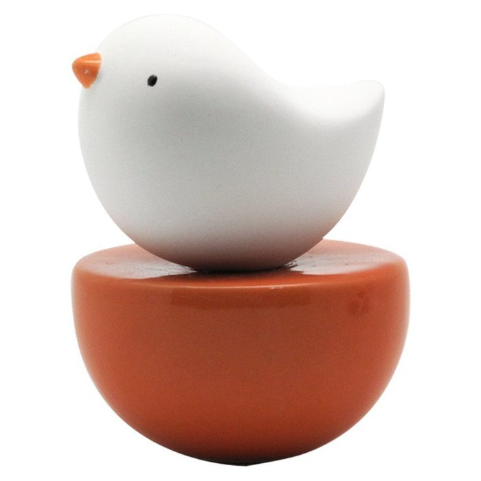 Ceramic fragrance diffuser for aromatherapy and decorate your place.Spiky Hedgehog(Purple vase) N9