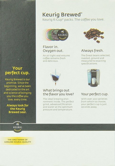 Donut House Collection Coffee, Cinnamon Roll, K-Cup Portion Count for Keurig K-Cup Brewers, 24-Count N2