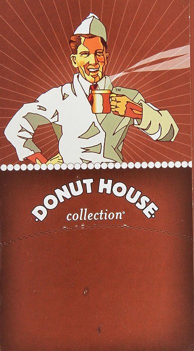 Donut House Collection Coffee, Cinnamon Roll, K-Cup Portion Count for Keurig K-Cup Brewers, 24-Count N9