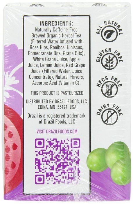 Drazil Kids Tea Variety Pack, 216 Ounce N13