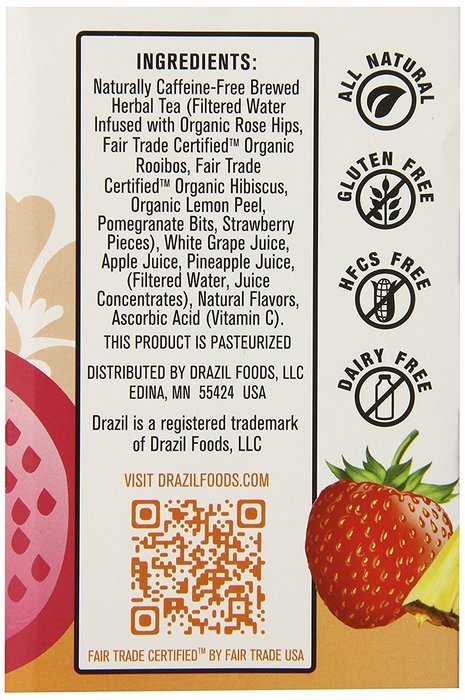 Drazil Kids Tea Variety Pack, 216 Ounce N18