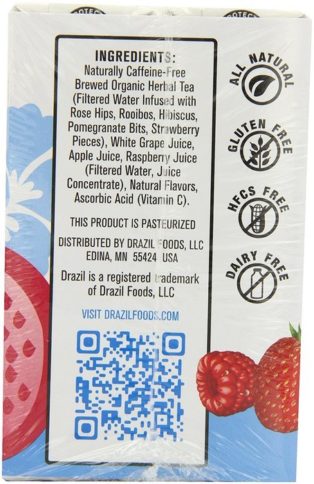 Drazil Kids Tea Variety Pack, 216 Ounce N25