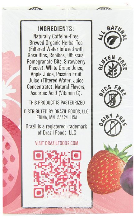 Drazil Kids Tea Variety Pack, 216 Ounce N31