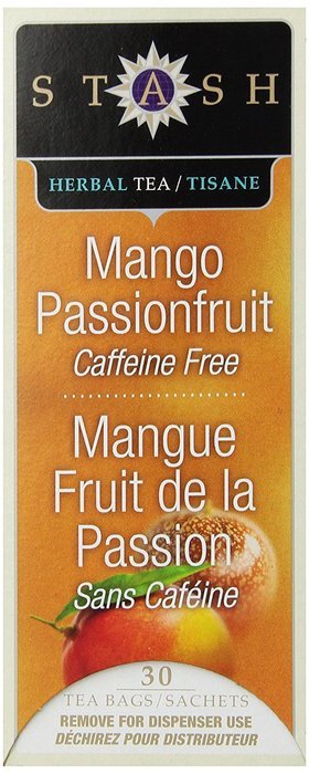 Stash Tea Lemon Ginger Herbal Tea, 30 Count Tea Bags in Foil (Pack of 6) N18
