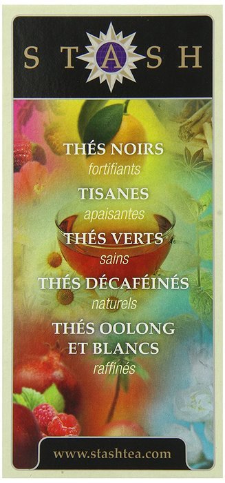 Stash Tea Lemon Ginger Herbal Tea, 30 Count Tea Bags in Foil (Pack of 6) N40
