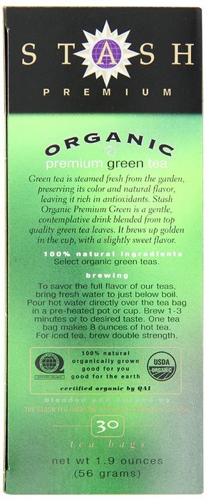 Stash Tea Lemon Ginger Herbal Tea, 30 Count Tea Bags in Foil (Pack of 6) N79