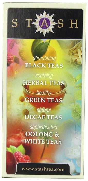 Stash Tea Lemon Ginger Herbal Tea, 30 Count Tea Bags in Foil (Pack of 6) N83