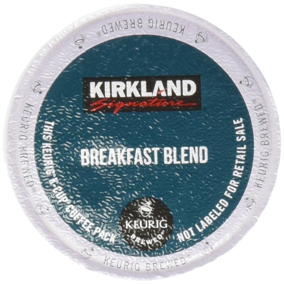 Kirkland Breakfast Blend Single-cup (coffee or tea or cider) for Keurig K-Cup Brewers, 100 Count