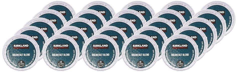 Kirkland Breakfast Blend Single-cup (coffee or tea or cider) for Keurig K-Cup Brewers, 100 Count N2