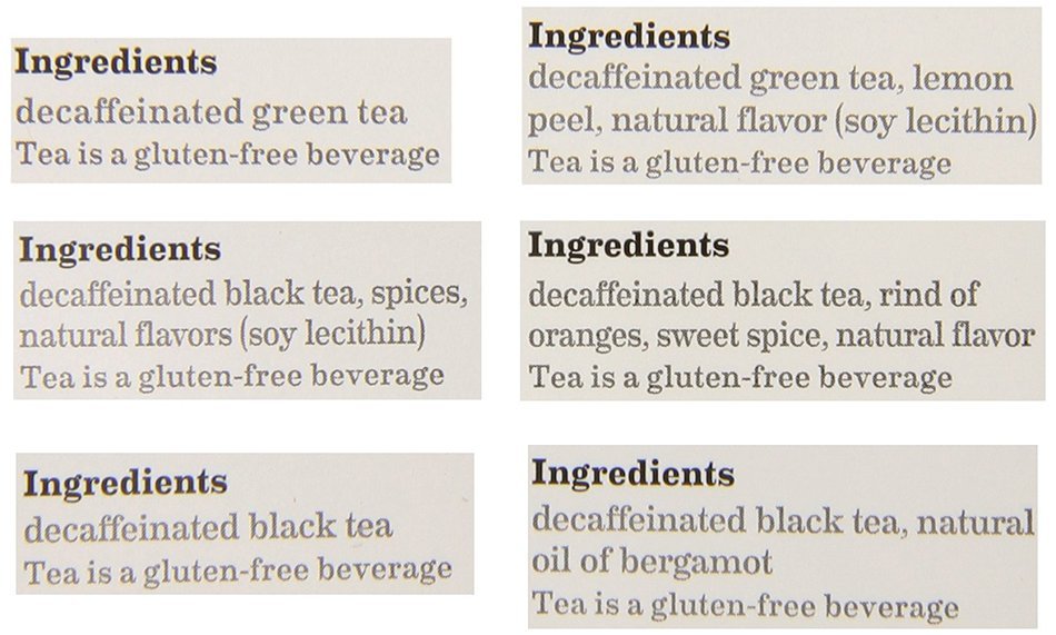 Bigelow Mixed Decaf Teas, 120 Count N2
