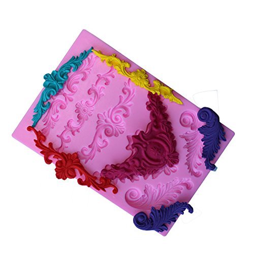 Dachun Fondant Silicone Sugar Craft Mold Non-stick Cake Bread Mold , Mini