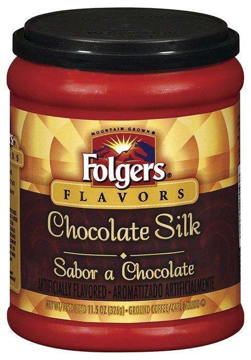 Folgers Decaf Hazelnut Flavored Ground Coffee, 11.5 Ounce N4