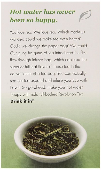 Revolution Tea Earl Grey Lavender Black Tea, 30 Count N4