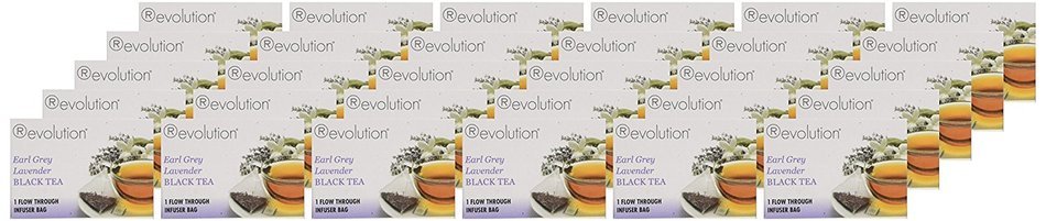Revolution Tea Earl Grey Lavender Black Tea, 30 Count N5