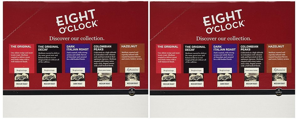 48 Count - Eight O'Clock Original Blend k Cup For KEURIG Brewers