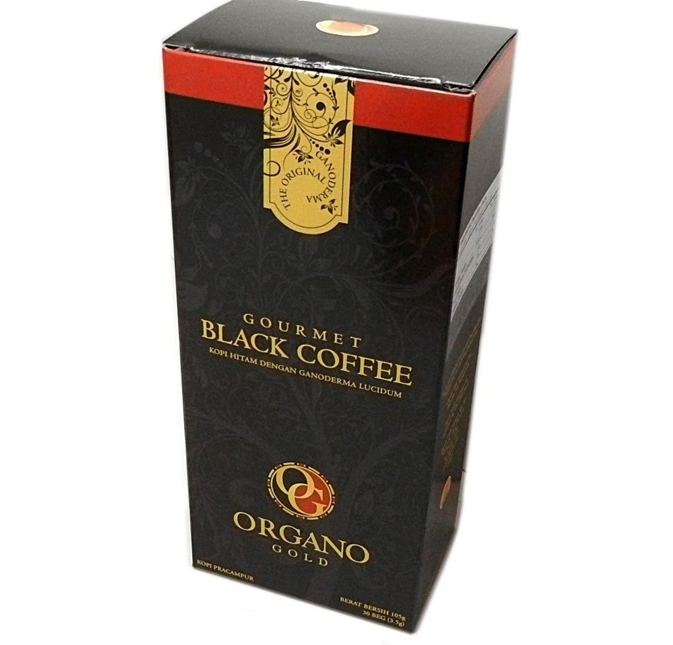 5 Boxes Organo Gold Gourmet Black Coffee - 150 Sachets