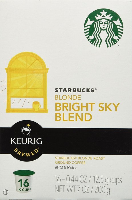 New Starbucks Blonde Bright Sky Blend - 16 Count K Cups