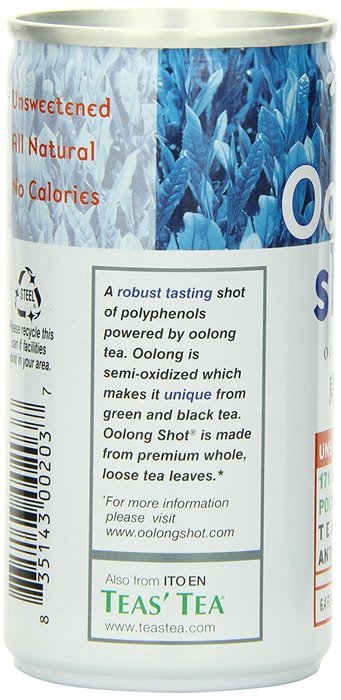 Ito En Oolong Shot, 6.4 Ounce (Pack of 30) N2