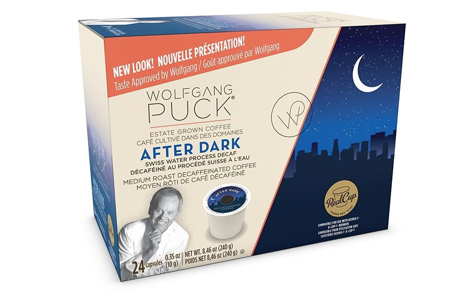 Wolfgang Puck After Dark Decaf Coffee Keurig K-Cups, 24 Count N2