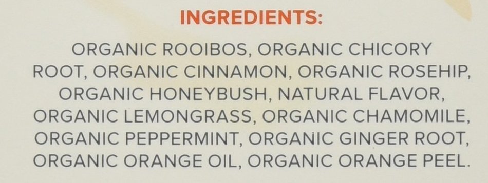 Good Earth Teas Organic Sweet and Spicy Herbal Caffeine Free Tea Bag, 18 Count N2