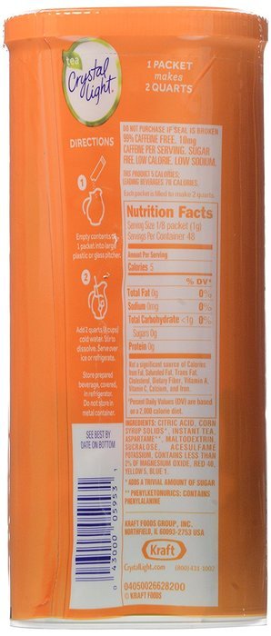 Crystal Light Sweet Tea, 1.56 oz N2