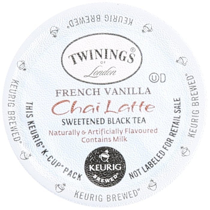 Twinings French Vanilla Chai Latte K-Cup, 12 Count