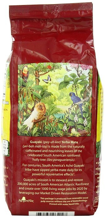 Guayaki Traditional Organic Mate Tea, 7.8oz (225g), 75 Tea Bags N2