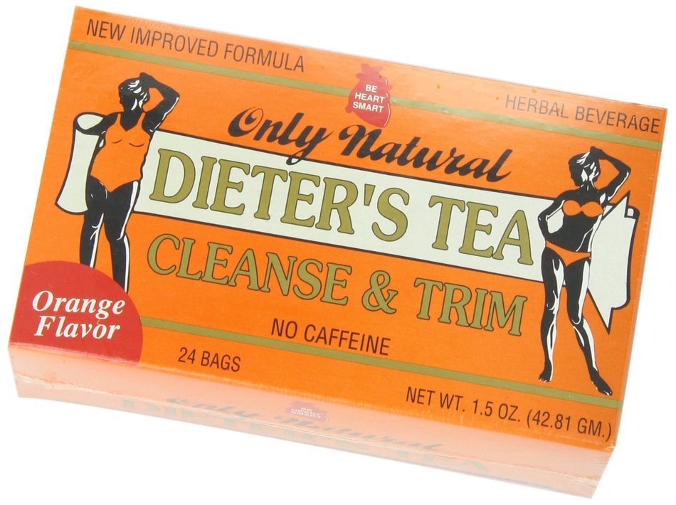 Only Natural Dieters Cleansing Tea - Orange, 1.5 Ounce N3