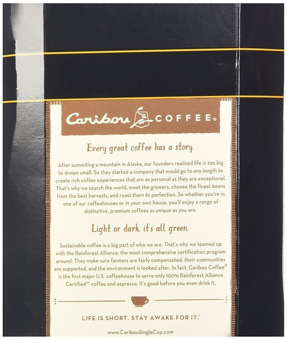 16 Count - Caribou Daybreak Morning Blend Vue Cup Coffee For Keurig Vue Brewers N3