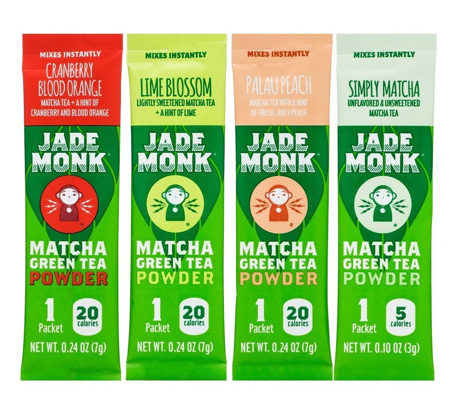 Matcha Green Tea Powder 100% Natural Antioxidant Infused Nutrient Rich Drink Mix, Cranberry Blood Orange, 12 Single... N23