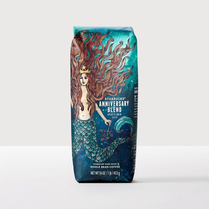 Starbucks Anniversary Blend Whole Bean Coffee - Spicy & Bold N2
